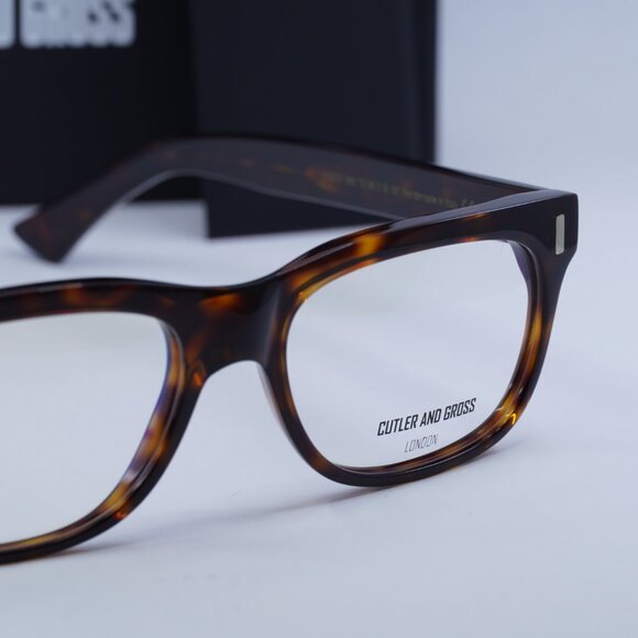Final Price! Cutler and Gross CGOP136258 002 Havana Eyeglasses 58mm - Picture 5 of 8